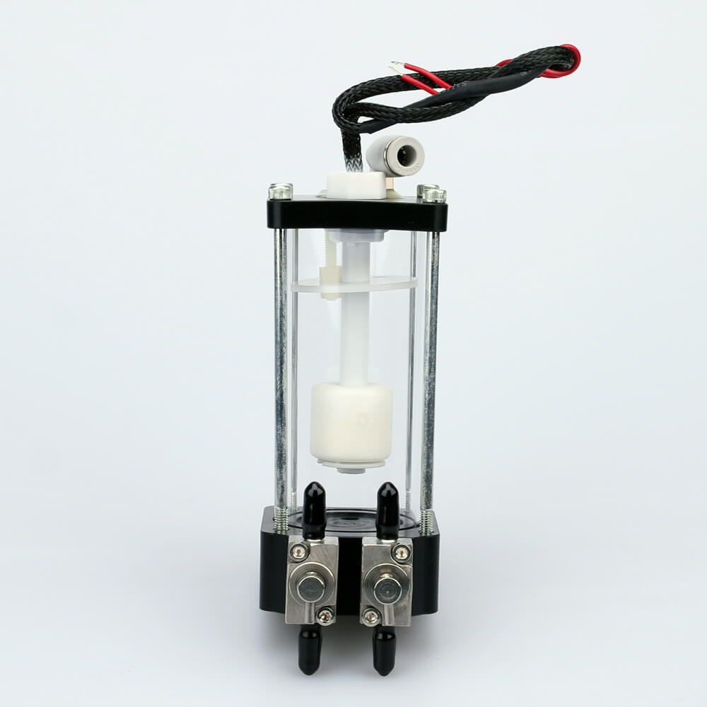 115 ML Glass Sub Ink Cartridge with 2 Valves for Textile Printers