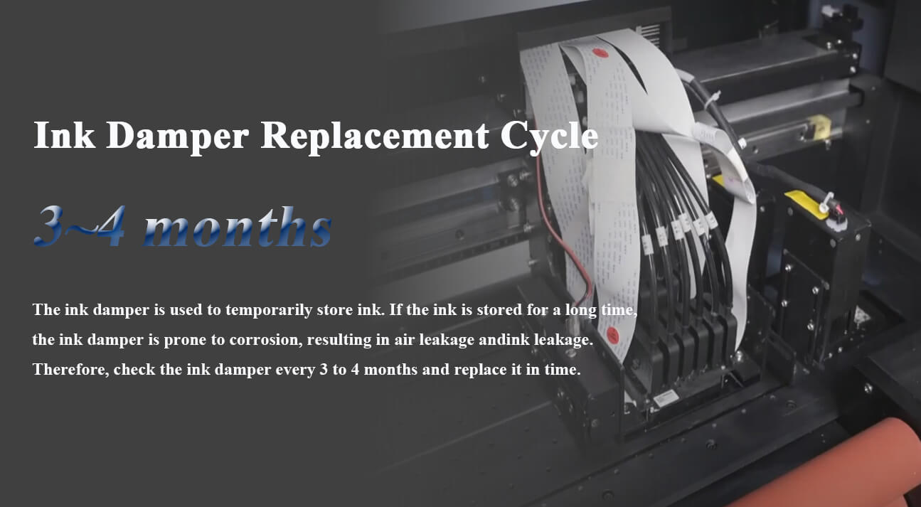 Epson 4880 ink damper replacement cycle
