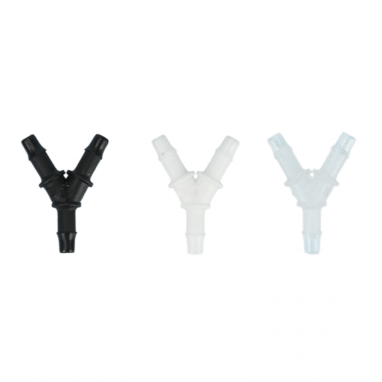 Inkjet Printer Φ6 Y-Shaped 3 Way Ink Tube Connector JH-Y-6-6