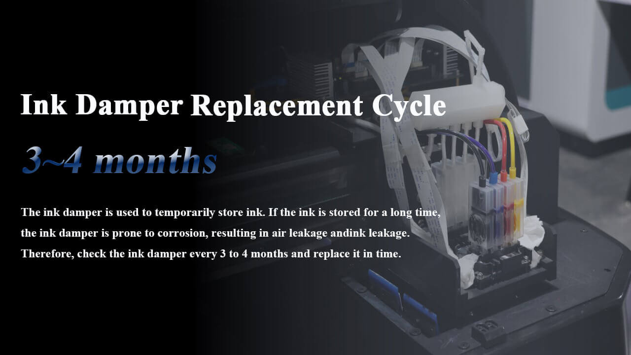 printer ink damper replacement cycle