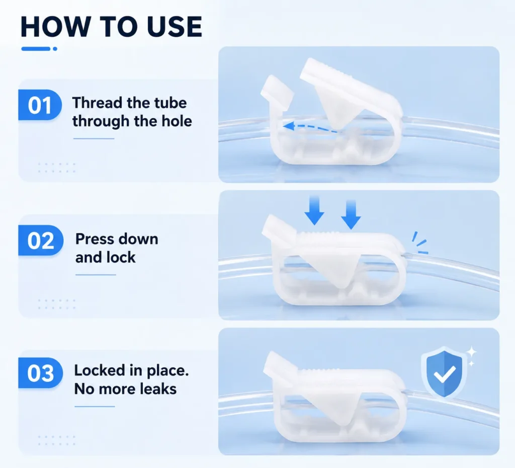 universal tube clamp use method