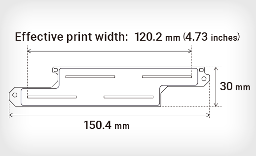 Epson S3200 printhead: high productivity