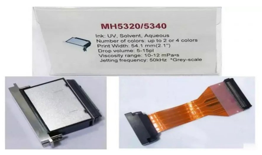 Ricoh G6 printhead specifications