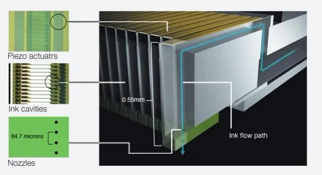 jetting frequency of inkjet print heads