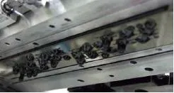 Nozzle surface status after ink pressing