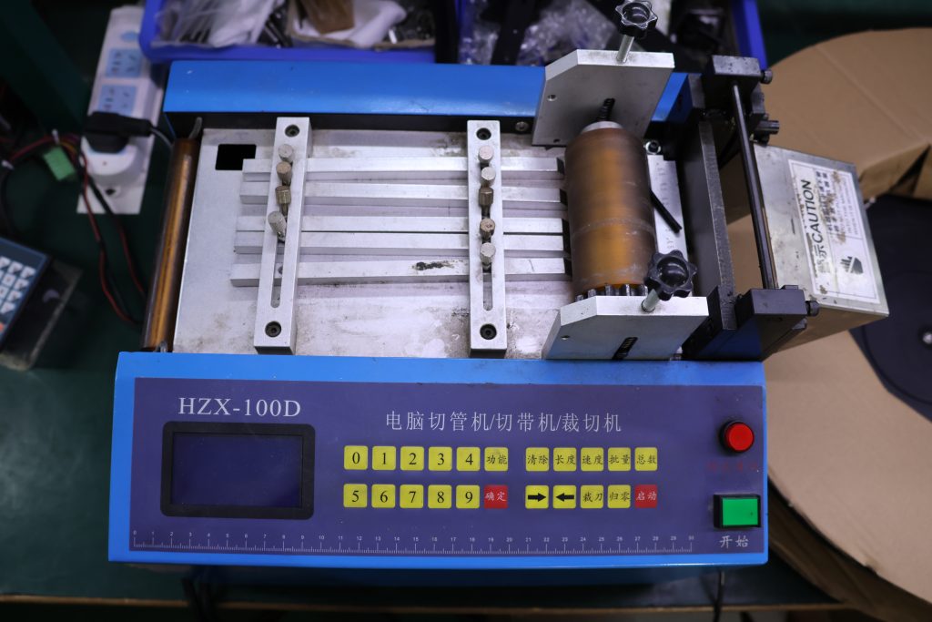 HZX-100D tube cutting machine in the JOHOPE workshop