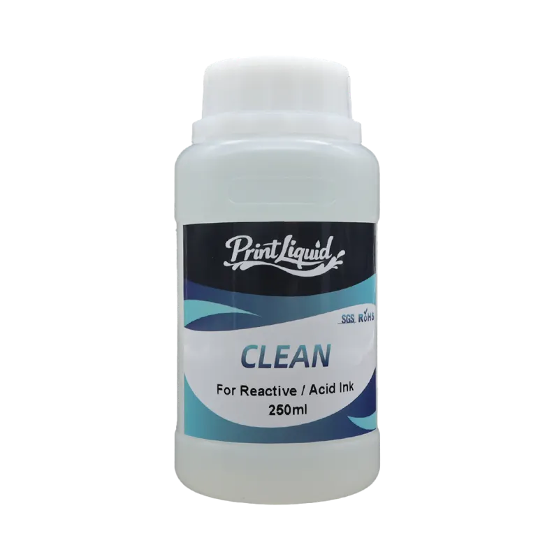 Print Liquid CLEAN for reactive and acid textile ink, 250 ml