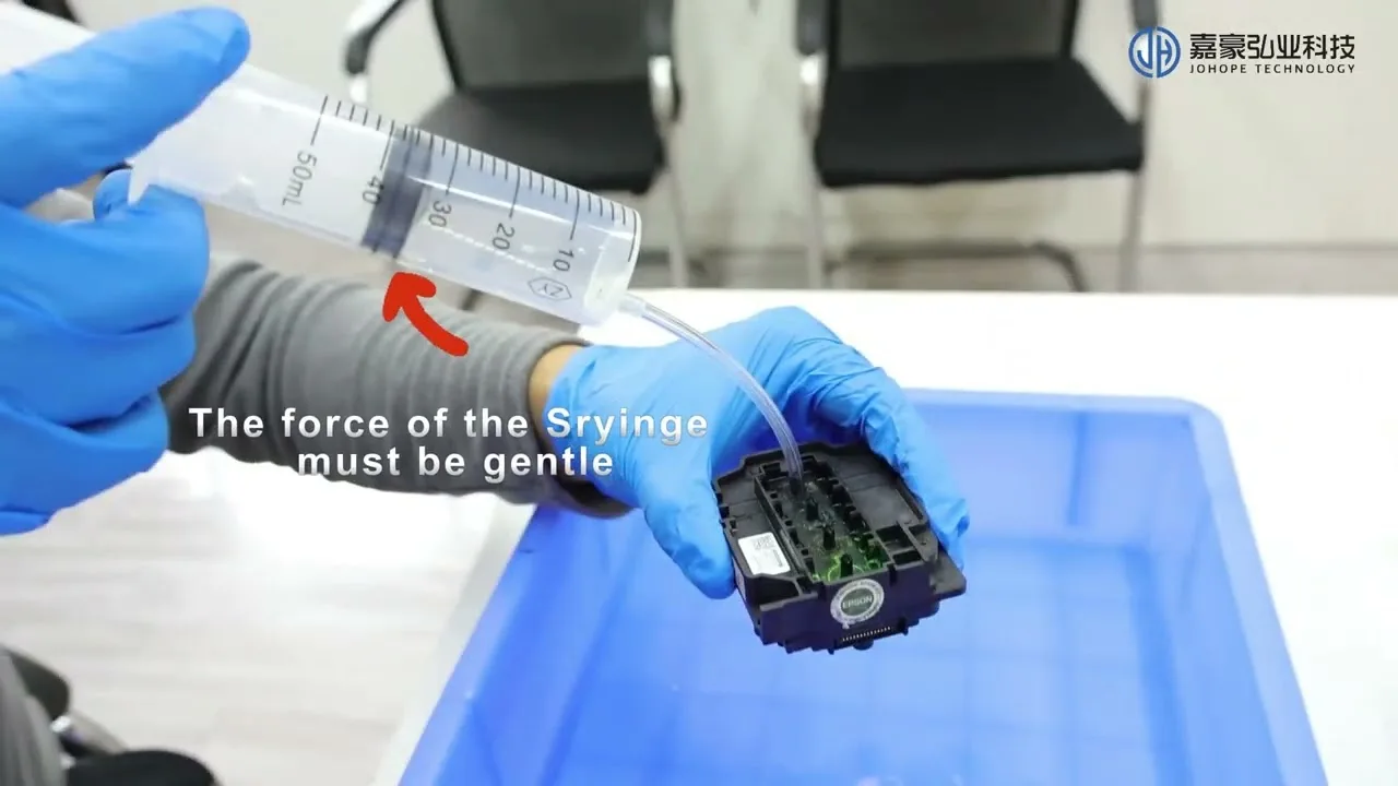 Print Liquid printhead cleaning operation video cover